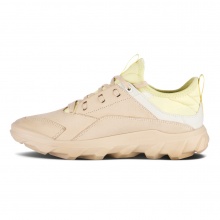 ECCO Wanderschuhe MX Low (Nubukleder, sockenartig) limestone Damen